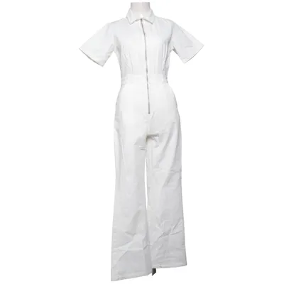 Combinaison (Blanc) de Boohoo Blue Coton, Polyester