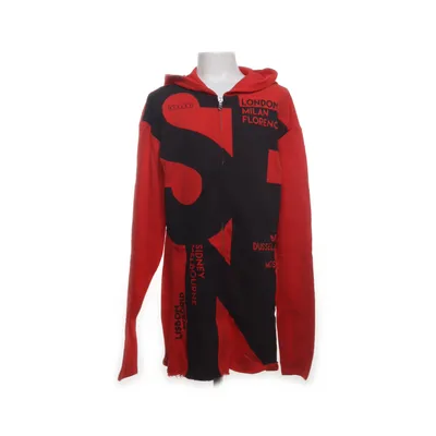 Capuchon sweater (Rood, Zwart) van Sisley Katoen