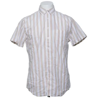 Chemise à manches courtes (Beige, Blanc) de Urban Pioneers Coton, Lin