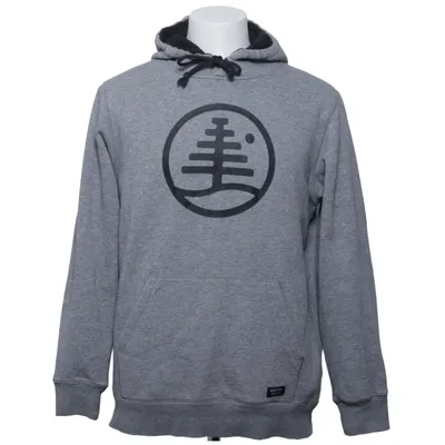 Hoodie (Gray) from Burton Cotton, Polyester