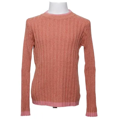 Sweater (Pink, Brown) from Rikiki Acrylic, Cotton