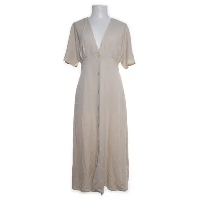 Shirt dress (Beige) from Mango