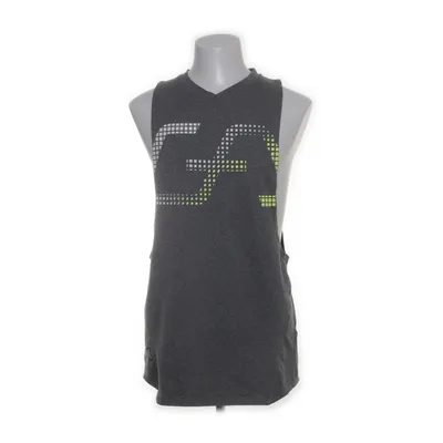 Träningslinne (Grå, Flerfärgad) från Gym Aesthetics Elastan, Polyester