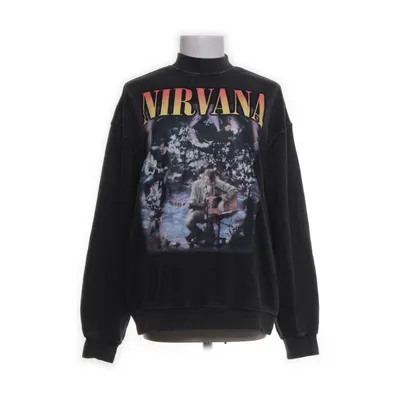 Sweatshirt (Black, Multicolored) from Divided by H&M Cotton, Polyester
