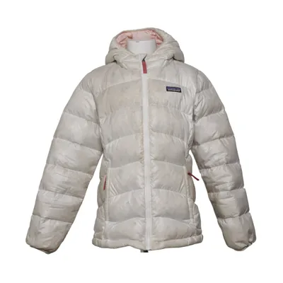 Dunjacka (Vit) från Patagonia Dun, Fjädrar, Återvunnen polyester