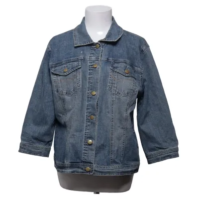 Denim jacket (Blue) from Micha Cotton, Elastane