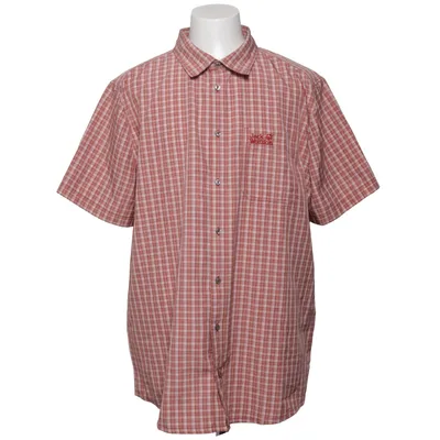 Korte mouwen shirt (Rood, Wit) van Jack Wolfskin Polyester