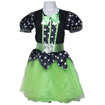 Maskeradkläder (Grön, Svart, Vit) från Enfant Polyester