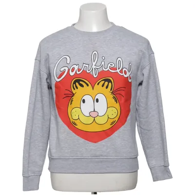 Collegetröja (Grå, Flerfärgad) från Garfield Bomull, Polyester