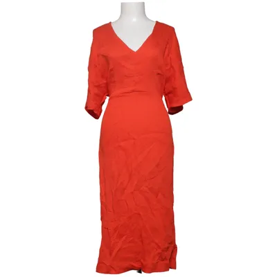 Robe longue (Rouge) de Lindex Polyamide, Viscose