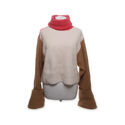Turtleneck (Beige, Flerfarvet) fra H&M Trend Uld, Kashmir
