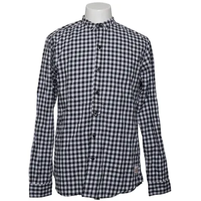 Chemise en flanelle (Noir, Blanc) de Vailent Clothing Coton