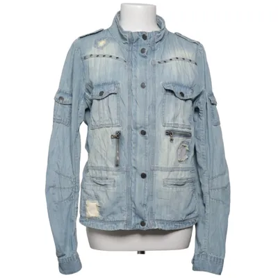 Veste en jean (Bleu) de Sub Culture Coton