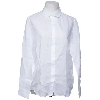 Hemd (Weiß) von Uniqlo Leinen