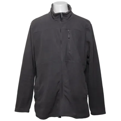 Fleecejakke (Grå) fra Identic Polyester