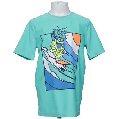 Swim shirt (Green, Multicolored) from Gap Kids Elastane, Polyester