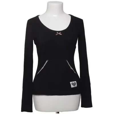 Lange mouwen shirt (Zwart) van Blooming Bamboo, Elastaan