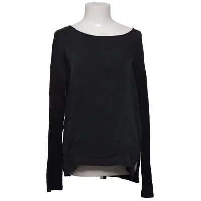 Topp (Svart) från Repeat Elastan, Silke, Viskos