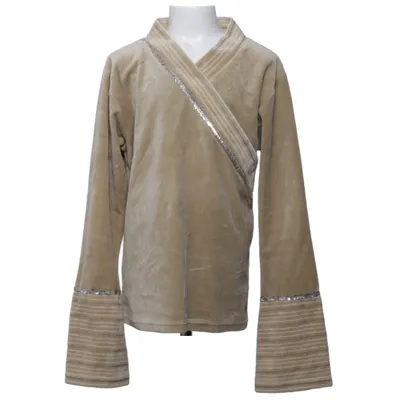 Sweatshirt (Beige) van Exit Katoen, Polyester