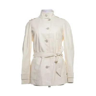 Läderjacka (Beige) från Porsche Design Skinn, Bomull, Viskos