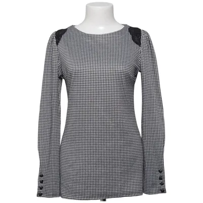 Långärmad t-shirt (Svart, Vit) från Kilibbi Bomull, Elastan, Polyester