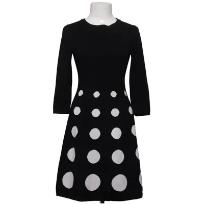 Jurk (Zwart, Wit) van Hugo Boss Polyester, Viscose