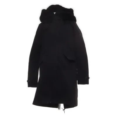 Parka (Black) from Airforce Elastane, Faux fur, Polyester