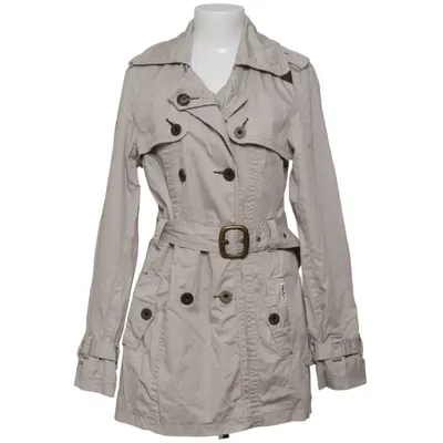 Trenchcoat (Beige) van Khujo Katoen, Polyester