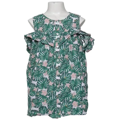Blouse (Green, White, Pink) from Vertbaudet Cotton