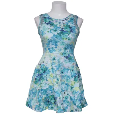 Dress (GD1020MNT-FLR-MACY) from Miss Behave Cotton, Elastane, Polyester