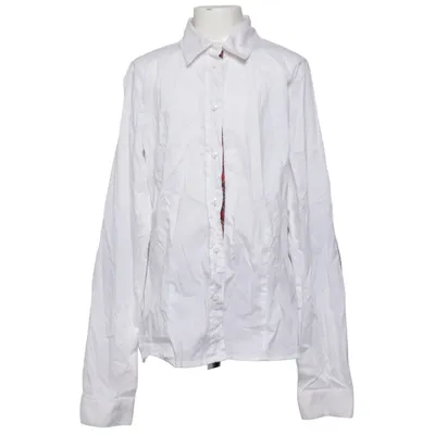 Shirt (Wit, Rood, Meerkleurig) van Denny Rose Elastaan, Polyester, Wol