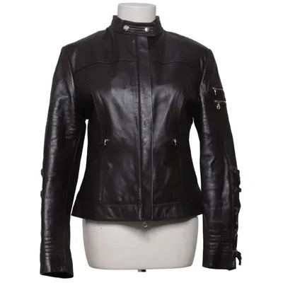Leather jacket (Brown) from Alba Moda Leather