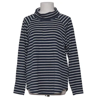 Turtleneck (Blå, Hvid) fra Soyaconcept Elastan, Modal, Polyester