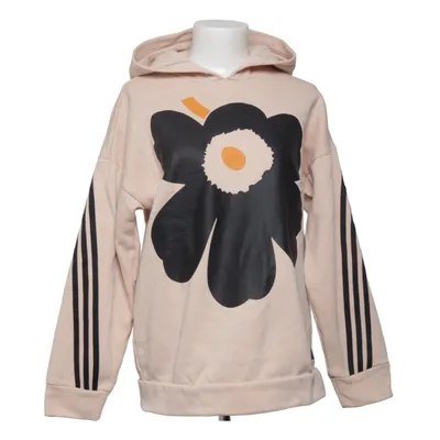 Sweat à capuche (Beige, Noir, Orange) de Adidas x Marimekko Coton recyclé, Polyester recyclé
