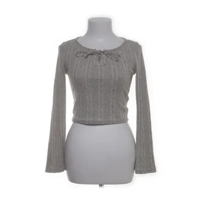 Crop top (Gray) from Friful Elastane, Polyester