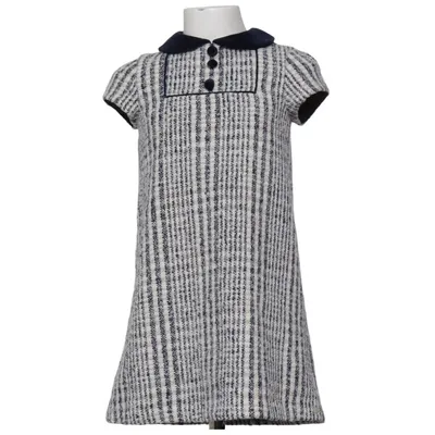 Robe (Bleu, Blanc) de Tartine et Chocolat Acrylique, Polyamide, Polyester, Laine