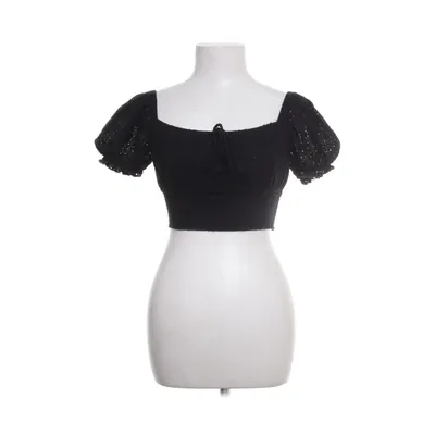 Crop top (Svart) från FB Sister Bomull