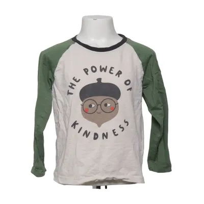 Langarmshirt (Beige, Grün) von Minories Baumwolle