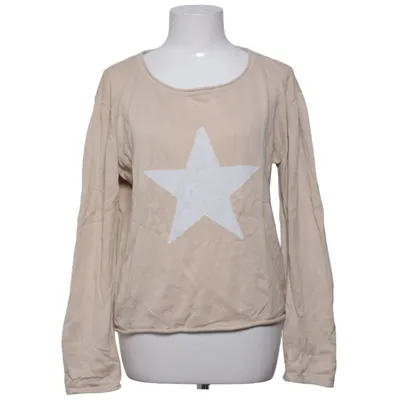 Pull-over (Beige, Blanc) de Playback Coton
