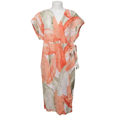 Robe portefeuille (Orange, Vert, Multicolore) de Esmara Coton, Lin