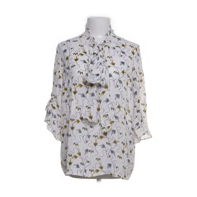 Pussy bow blouse (White, Multicolored) from Baum Und Pferdgarten Viscose