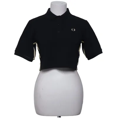 Poloshirt (Zwart, Geel) van Fred Perry Katoen, Gerecycled polyester
