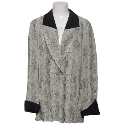 Blazer (Beige, Zwart) van Creation Charmante Acetaat, Viscose