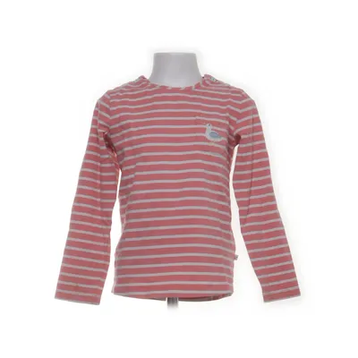 Långärmad t-shirt (Rosa, Vit) från Frugi Elastan, Ekologisk bomull