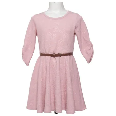 Jurk (Roze) van Lily Bleu Elastaan, Polyester