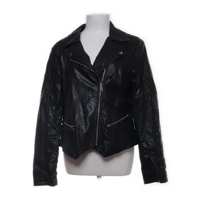 Bikerjacka (Svart) från Atmosphere Akryl, Pälsimitation, Polyester, Viskos