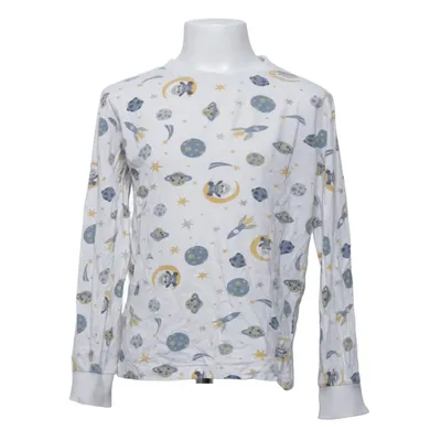 T-shirt à manches longues (Blanc, Multicolore) de Crossbow Coton