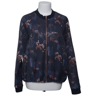 Bomberjack (Blauw, Meerkleurig) van Libelle Katoen, Elastaan, Metallvezel, Polyester