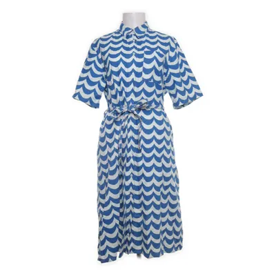Skjortklänning (Blå, Vit) från Marimekko x Uniqlo Bomull, Linne