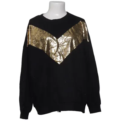 Sweatshirt (Zwart, Goud) van MyWear Woman Katoen